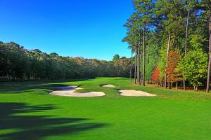 View of the golf course